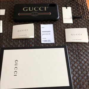 Gucci iPhone case for X